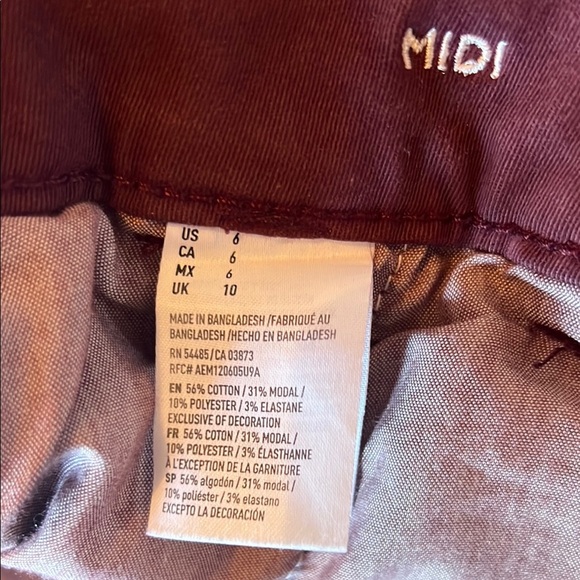 American Eagle Outfitters Midi Purple Shorts - Picture 3 of 4